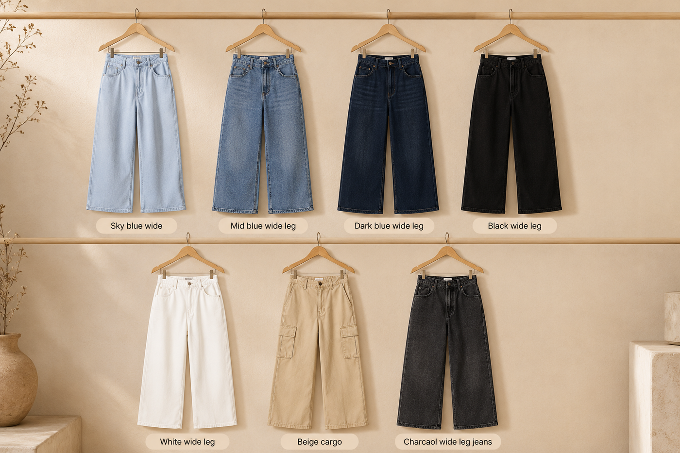 Build Your Combo jeans and button down