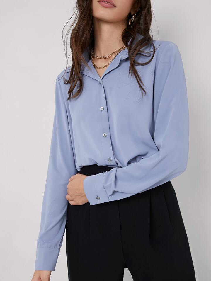 Dark sky button down shirt