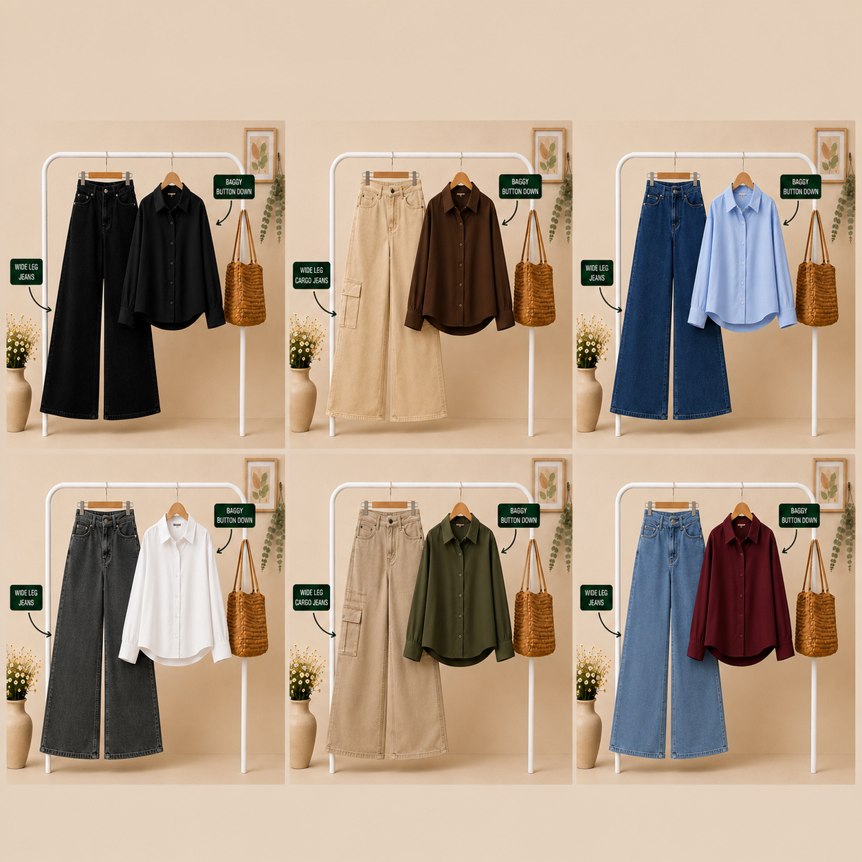 Build Your Jeans and Button Down Combo