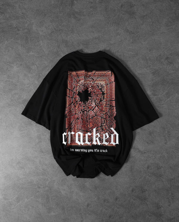 Cracked back Oversized tshirt