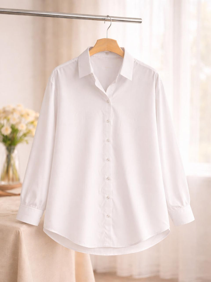 White button down shirt