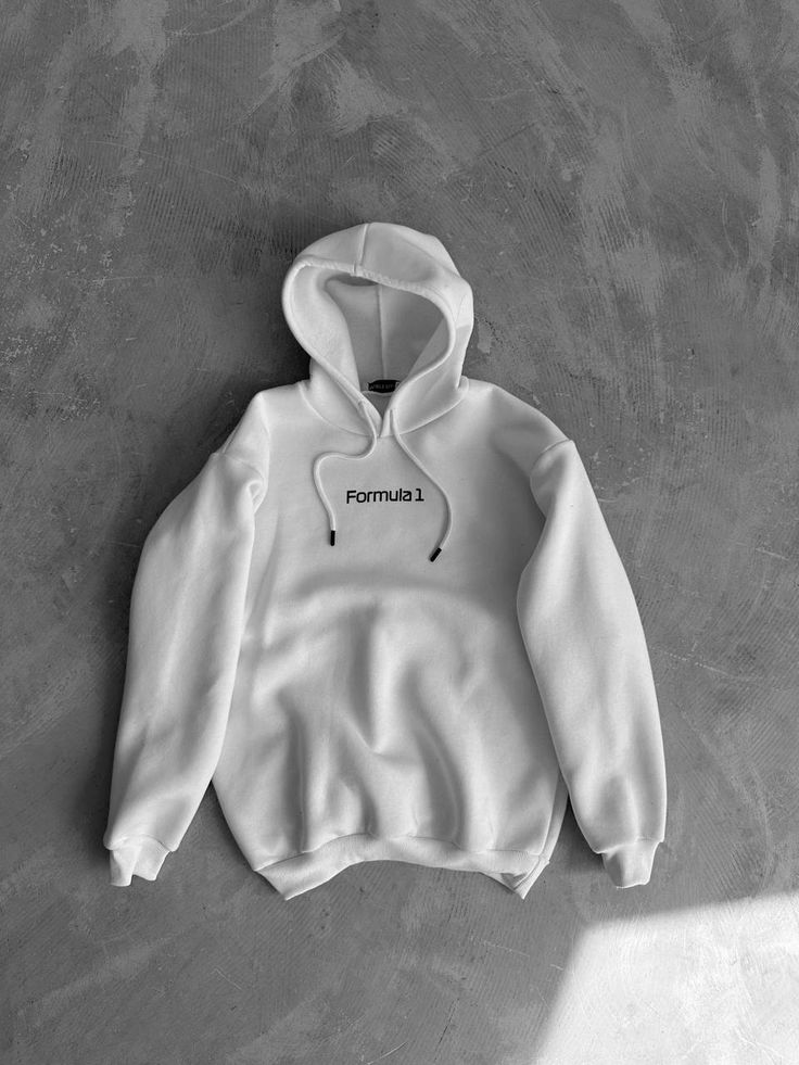 FORMULA 1 front white Hoodie
