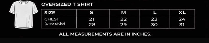 Three things back Oversized tshirt
