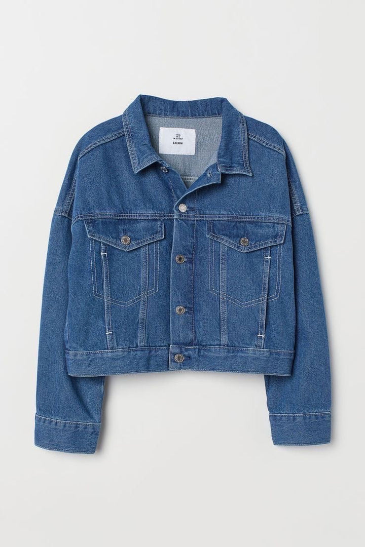 Dark blue denim jacket