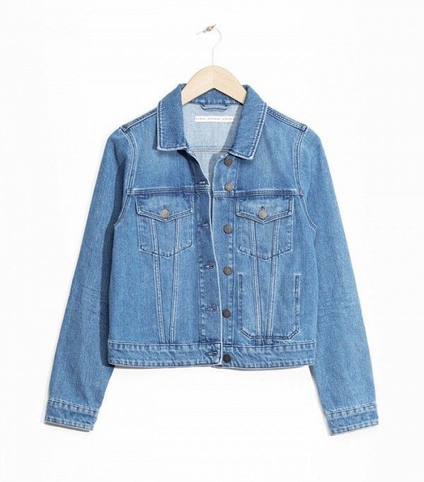 Sky blue denim jacket